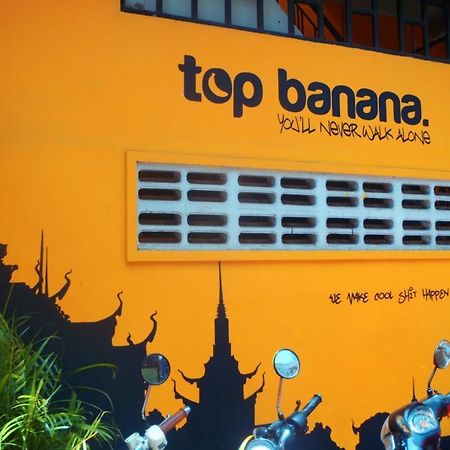 بنوم بنه Top Banana Guesthouse & Rooftop Bar المظهر الخارجي الصورة
